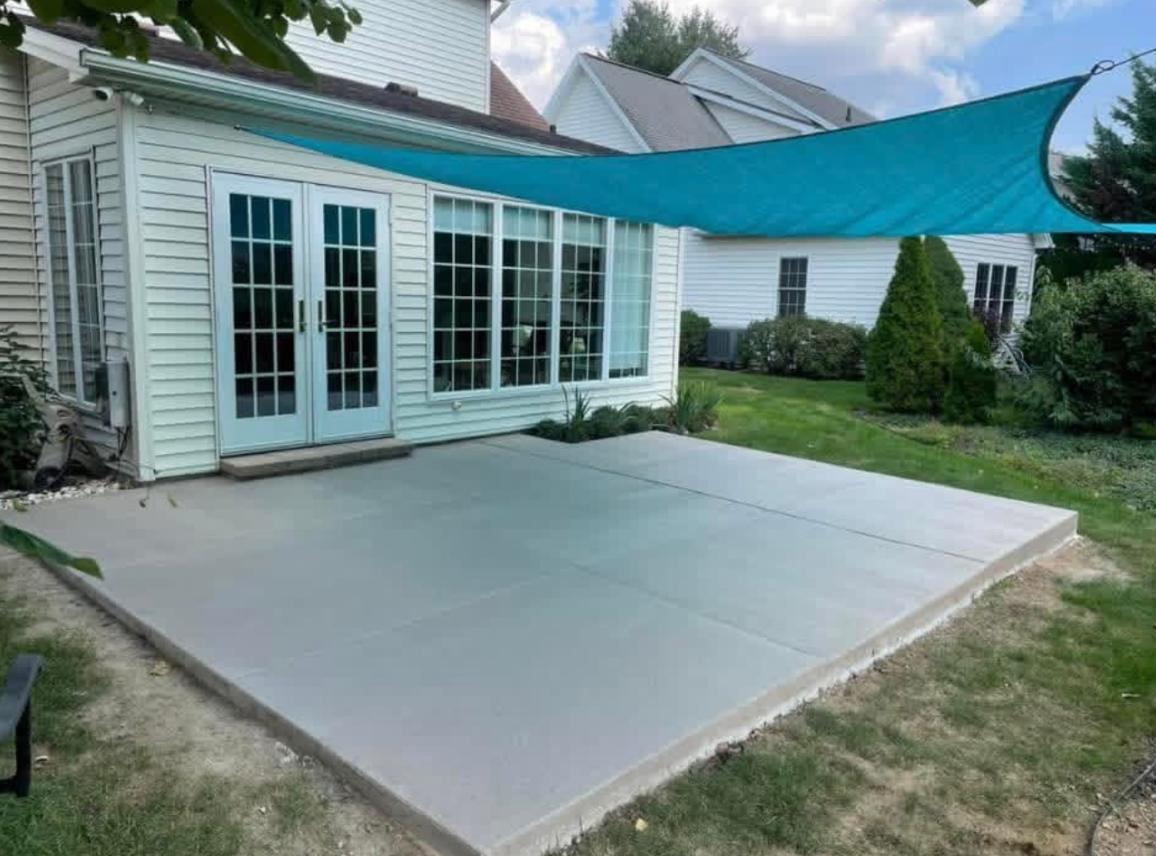 Concrete Patio After